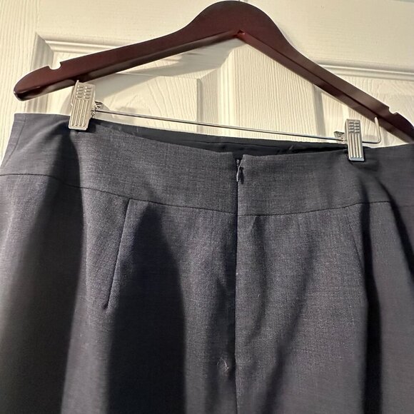 Banana Republic Navy Blue Suit Skirt Size 12 - Picture 4 of 6